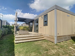 Mobil-home Grand Confort 4 pers, 2 chambres, 1 sdb, clim, terrasse & parking, à 200m de la plage - FR-1-361A-2